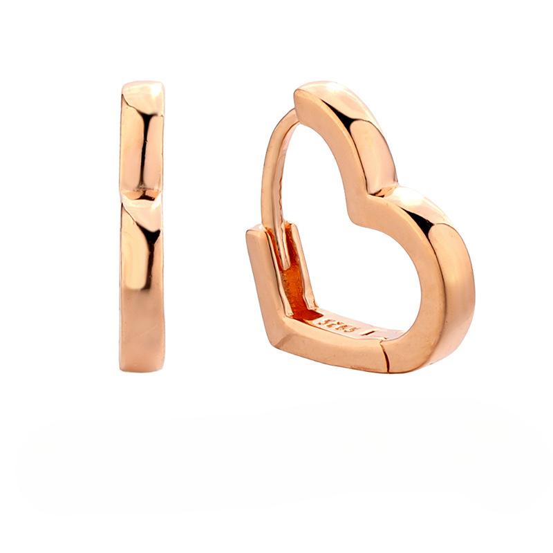S925 Silver Love Ear Buckle Femininity Earrings Atmospheric Fashion Earrings Simple Glossy Peach Heart Earrings 925 Silver
S925 Silver Love Ear Buckle Femininity Earrings Atmospheric Fashion Earrings Simple Glossy Peach Heart Earrings 925 Silver