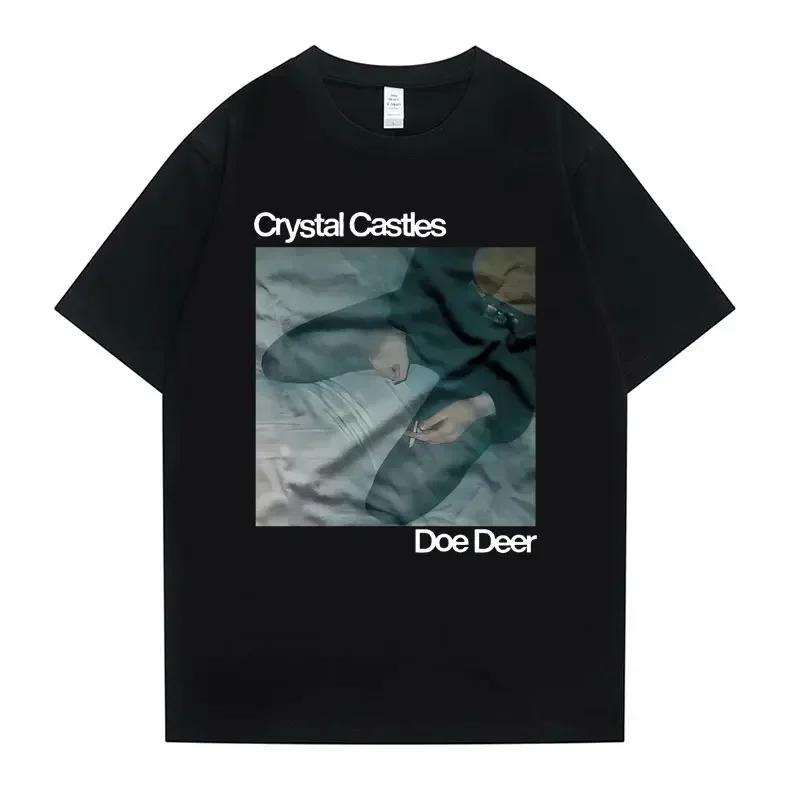 Crystal Castles Doe Deer Graphic Print T Shirts Unisexs Hip Hop Casual Vintage T Shirt Unisex Women Gothic Rock Tshirts 4XL
Crystal Castles Doe Deer Graphic Print T Shirts Unisexs Hip Hop Casual Vintage T Shirt Unisex Women Gothic Rock Tshirts 4XL
