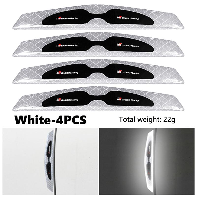 For Toyota 4pcs Car Door Side Edge Anti Collision Strip Reflective Protector Sticker Auto Accessories Crown GR Sport Corolla
For Toyota 4pcs Car Door Side Edge Anti Collision Strip Reflective Protector Sticker Auto Accessories Crown GR Sport Corolla