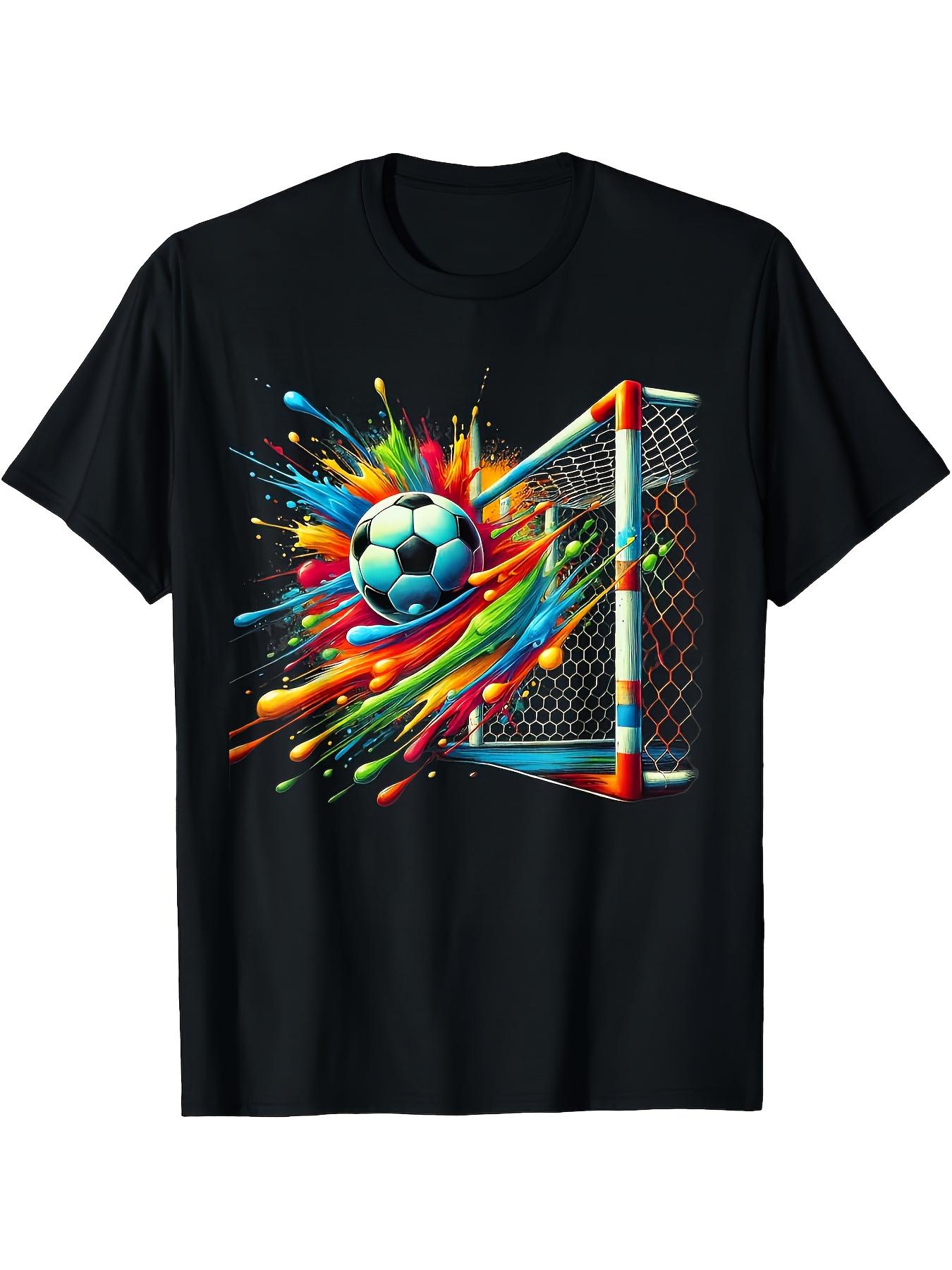 Men s Soccer T-Shirt | Soccer Graphic Tee, Soft, Breathable Crew Neck Shirt for Soccer Training – All-Season Sports S чёрный
Men s Soccer T-Shirt | Soccer Graphic Tee, Soft, Breathable Crew Neck Shirt for Soccer Training – All-Season Sports S чёрный