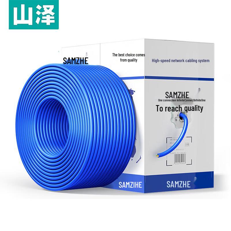 SAMZHE SZ-T6305 Cat6 Gigabit Ethernet Cable, 305m
SAMZHE SZ-T6305 Cat6 Gigabit Ethernet Cable, 305m