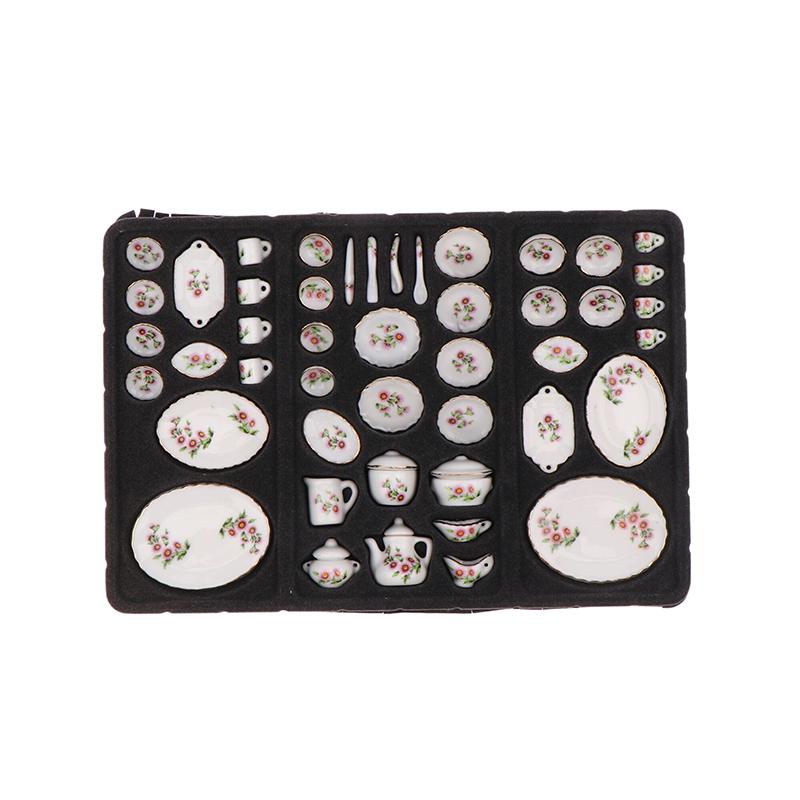 46 шт. 1/12 Кукольный домик Керамика Кухня Чайный сервиз Посуда Кофейная Чайная чашка Набор бутылок Кукольный дом Кухонный декор Куклы Играть понарошку Игрушка as the picture
46 шт. 1/12 Кукольный домик Керамика Кухня Чайный сервиз Посуда Кофейная Чайная чашка Набор бутылок Кукольный дом Кухонный декор Куклы Играть понарошку Игрушка as the picture