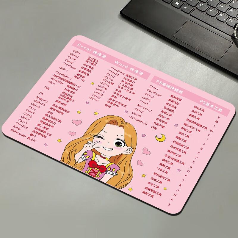 Fumede Thickened Office Mouse Pad with Shortcut Keys
Fumede Thickened Office Mouse Pad with Shortcut Keys