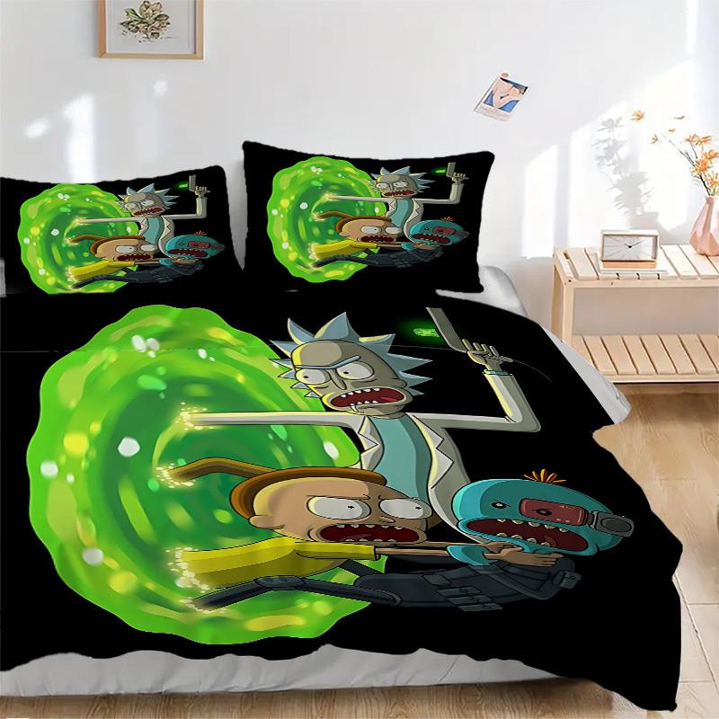 3pcs Rick and Morty Duvet Cover Set, 1 Duvet Cover + 2 Pillowcases (No Insert), High-Definition Print for All Seasons,Durable yy251103006 135x200cm
3pcs Rick and Morty Duvet Cover Set, 1 Duvet Cover + 2 Pillowcases (No Insert), High-Definition Print for All Seasons,Durable yy251103006 135x200cm
