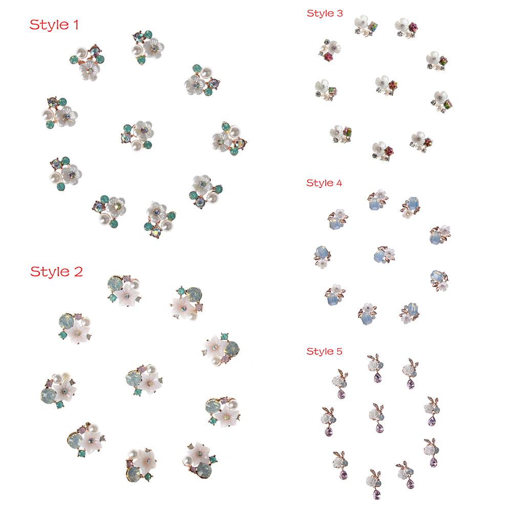 Plating Flatback Clothing Decoration Rhinestone Button Apparel Sewing Flower Buckle Pearl Buttons
Plating Flatback Clothing Decoration Rhinestone Button Apparel Sewing Flower Buckle Pearl Buttons