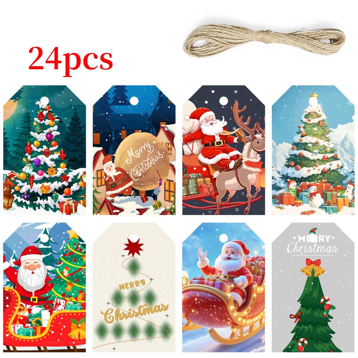 24pcs 2026 New Year s Day Theme Party Hang Tags with Jute Labels for New Year Christmas Decoration Gift Wrapping
24pcs 2026 New Year s Day Theme Party Hang Tags with Jute Labels for New Year Christmas Decoration Gift Wrapping