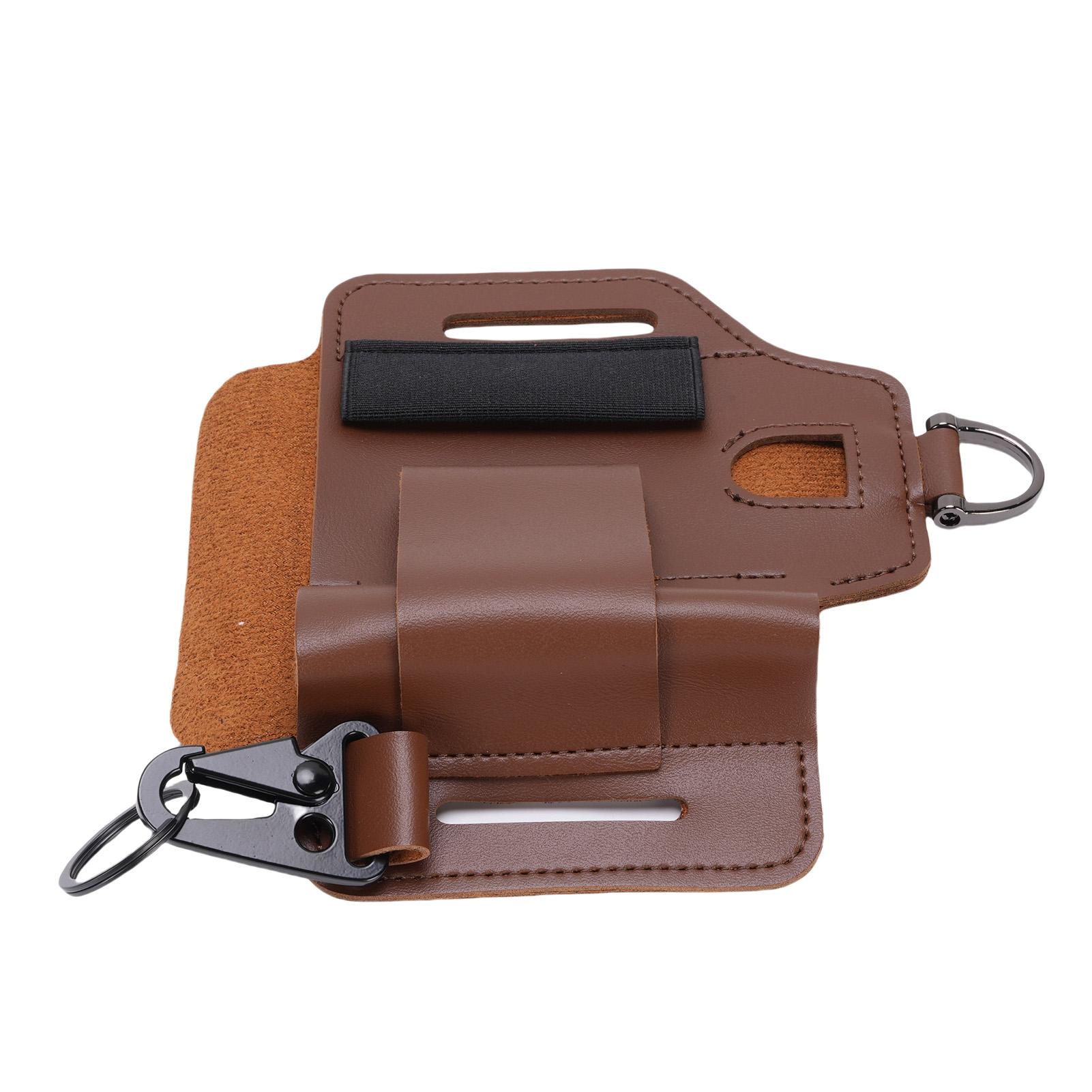 Leather Multitool Sheath Multifunctional Portable Leather Tool Pouch for Camping Outdoor Activities
Leather Multitool Sheath Multifunctional Portable Leather Tool Pouch for Camping Outdoor Activities