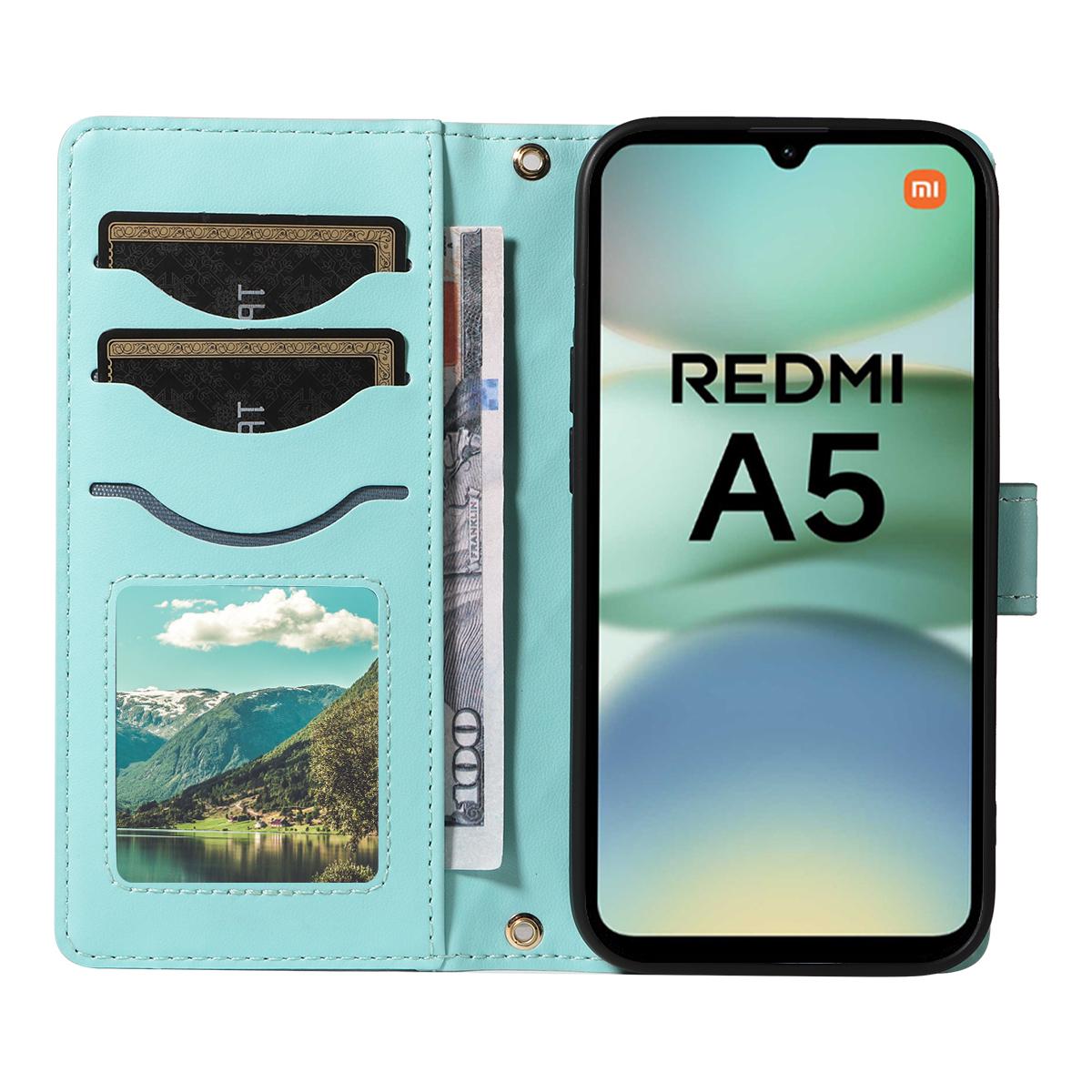 For Xiaomi Redmi A5 NFC (173.45*79.35*8.45mm) Wallet Case Rhombus Leather Phone Cover with Strap White
For Xiaomi Redmi A5 NFC (173.45*79.35*8.45mm) Wallet Case Rhombus Leather Phone Cover with Strap White