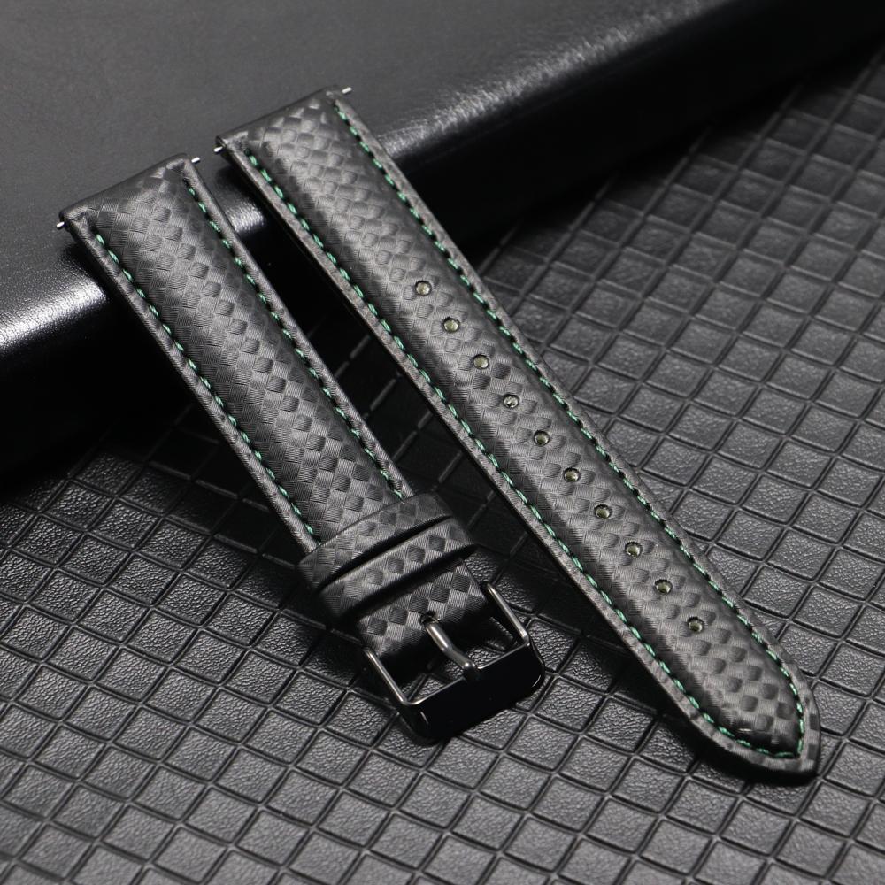 20mm Carbon Luxury Leather Watch Strap for Samsung Galaxy Watch 3 4 5 Pro 45mm 46mm Gear S3 Classic 22mm Band for Huawei Amazfit 20mm
20mm Carbon Luxury Leather Watch Strap for Samsung Galaxy Watch 3 4 5 Pro 45mm 46mm Gear S3 Classic 22mm Band for Huawei Amazfit 20mm