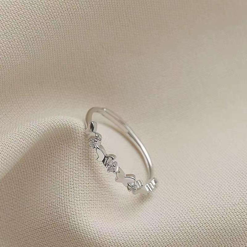 Small Butterfly Ring - Women s Luxury High-end Style Open Ring with Thin Ring Band for Index Finger - Unique Design with Adjustable Function opening adjustable
Small Butterfly Ring - Women s Luxury High-end Style Open Ring with Thin Ring Band for Index Finger - Unique Design with Adjustable Function opening adjustable