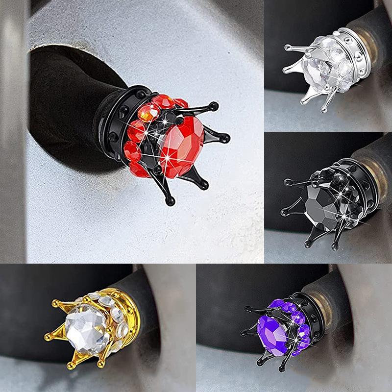 1PC DIY Accessories Bling Bling Rhinestones Valve Stem Caps Chrome Crown Tire Valve Stem Caps For Car Bike And Motorcycle
1PC DIY Accessories Bling Bling Rhinestones Valve Stem Caps Chrome Crown Tire Valve Stem Caps For Car Bike And Motorcycle