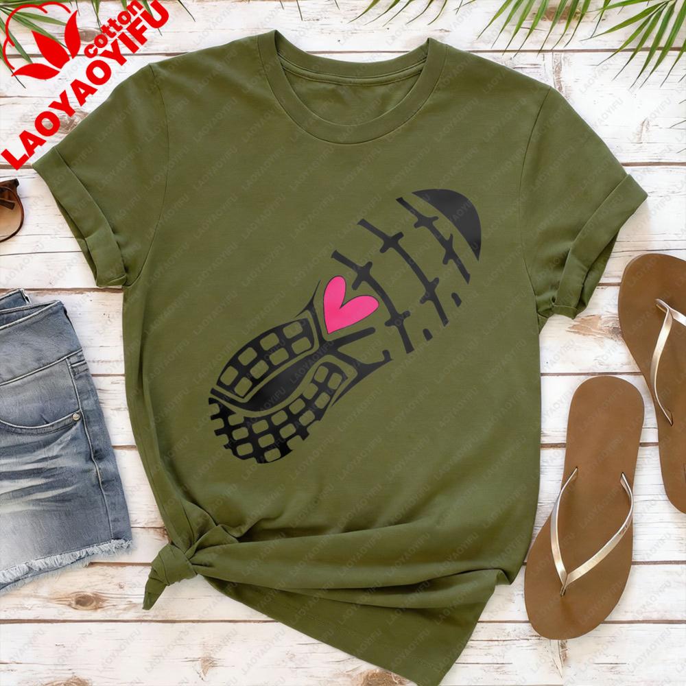 Love Running TShirt Running Shoe with Heart Gift for Runner Tshirt Running Girl Shirt Walking Hiker Tee Women Casual Cotton Top S
Love Running TShirt Running Shoe with Heart Gift for Runner Tshirt Running Girl Shirt Walking Hiker Tee Women Casual Cotton Top S