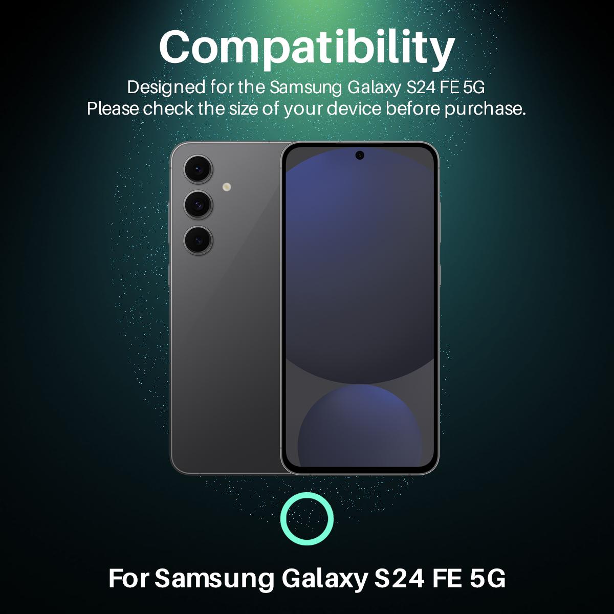 NORTHJO 1 Set For Samsung Galaxy S24 FE Camera Lens Flim+Tempered Glass+Metal Ring Lens Protector Green
NORTHJO 1 Set For Samsung Galaxy S24 FE Camera Lens Flim+Tempered Glass+Metal Ring Lens Protector Green