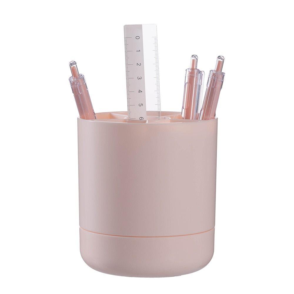 1pcs 360 degree rotatable pen holder, multifunctional large capacity desktop stationery storage box, thickened pen holder
1pcs 360 degree rotatable pen holder, multifunctional large capacity desktop stationery storage box, thickened pen holder