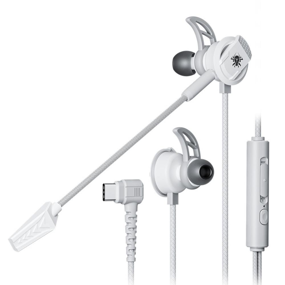 3.5mm/TypeC In-Ear Gaming Headset Built-in Microphone Dual Microphone Gaming Earbuds Immersive Sound Volume Control
3.5mm/TypeC In-Ear Gaming Headset Built-in Microphone Dual Microphone Gaming Earbuds Immersive Sound Volume Control