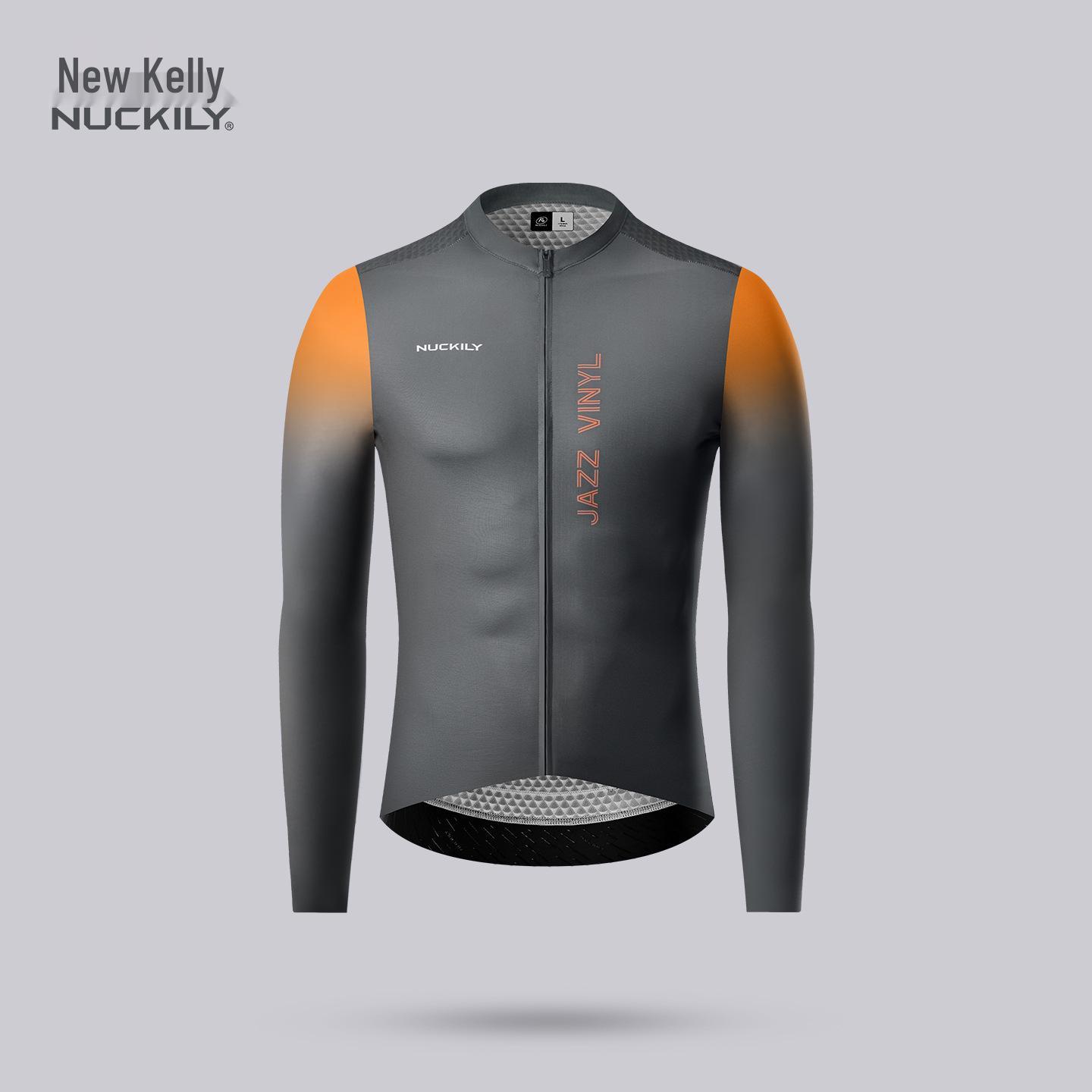 NUCKILY Men s Quick-Drying Long Sleeve Cycling Jersey - Autumn/Winter 2026, Breathable and Lightweight. XL сірий колір/помаранчевий
NUCKILY Men s Quick-Drying Long Sleeve Cycling Jersey - Autumn/Winter 2026, Breathable and Lightweight. XL сірий колір/помаранчевий