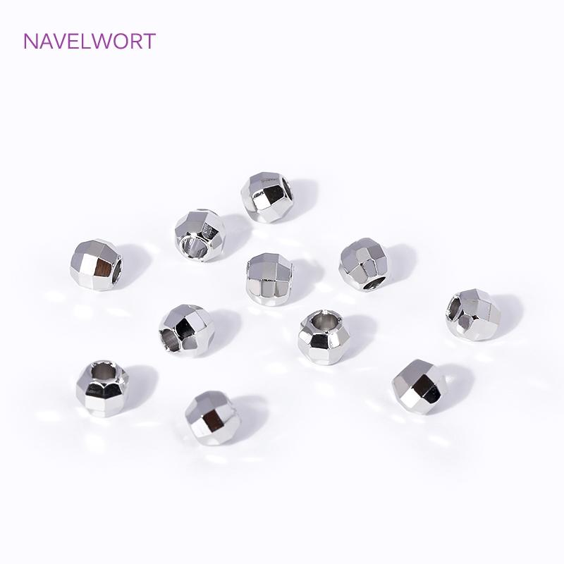18K Gold Plated Geometric Faceted Round Spacer Beads,Brass Loose Beads DIY Bracelet Necklace Making Fittings,Jewelry Accessories 2.5mm - 50 pieces
18K Gold Plated Geometric Faceted Round Spacer Beads,Brass Loose Beads DIY Bracelet Necklace Making Fittings,Jewelry Accessories 2.5mm - 50 pieces