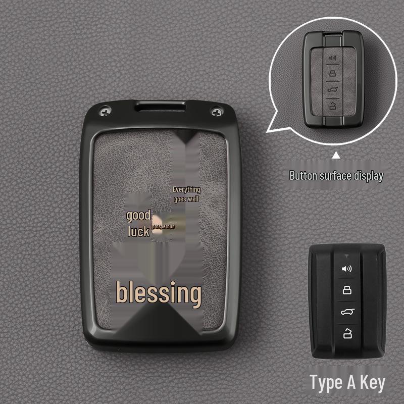 Versatile Car Key Cover for Tank Models 23, 24, 300, 400, Hi4T, Cyber 500 - Unisex Alloy Design
Versatile Car Key Cover for Tank Models 23, 24, 300, 400, Hi4T, Cyber 500 - Unisex Alloy Design