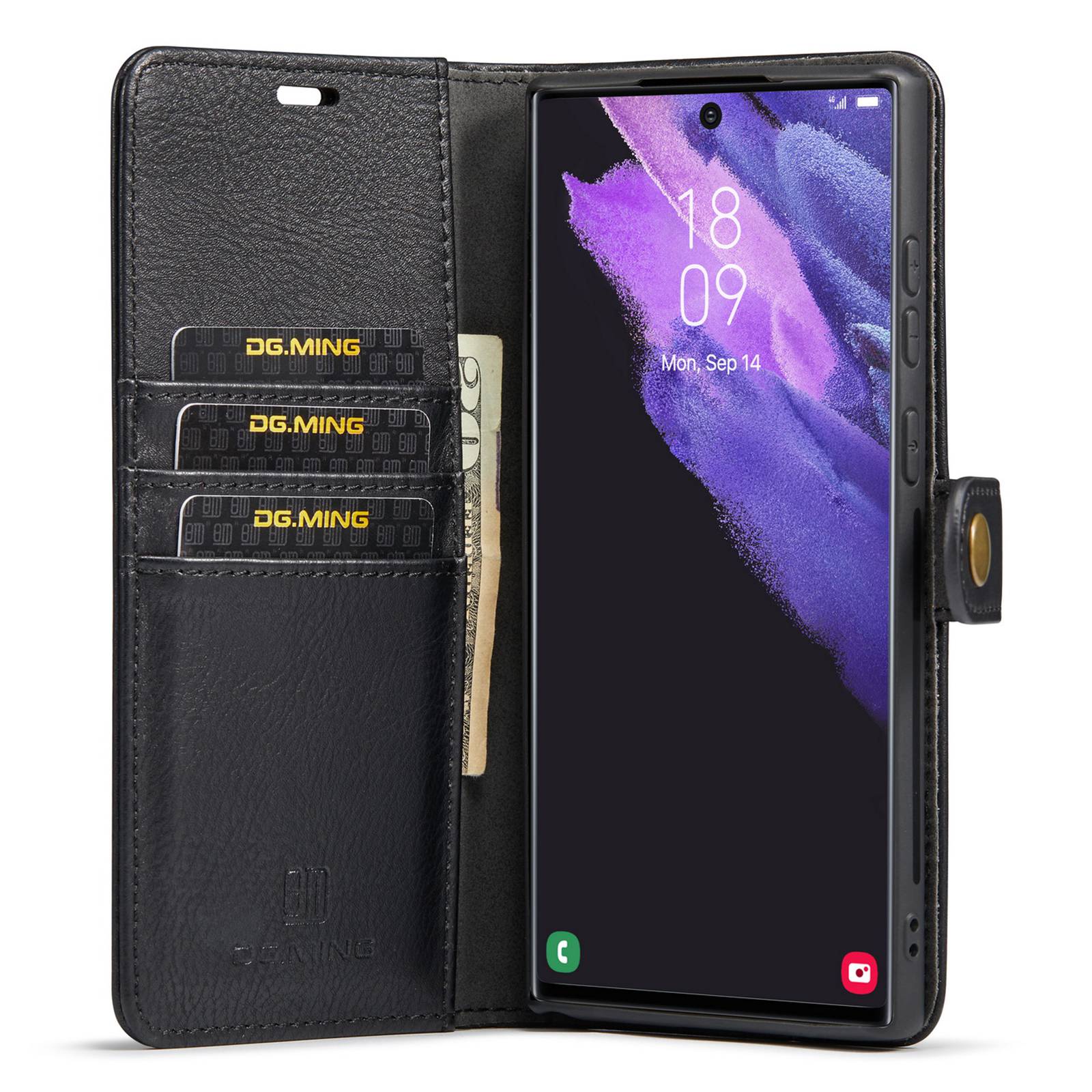 DG.MING For Samsung Galaxy S23 Ultra Detachable Magnetic Case Split Leather Phone Wallet Stand Protective Cover Blue
DG.MING For Samsung Galaxy S23 Ultra Detachable Magnetic Case Split Leather Phone Wallet Stand Protective Cover Blue
