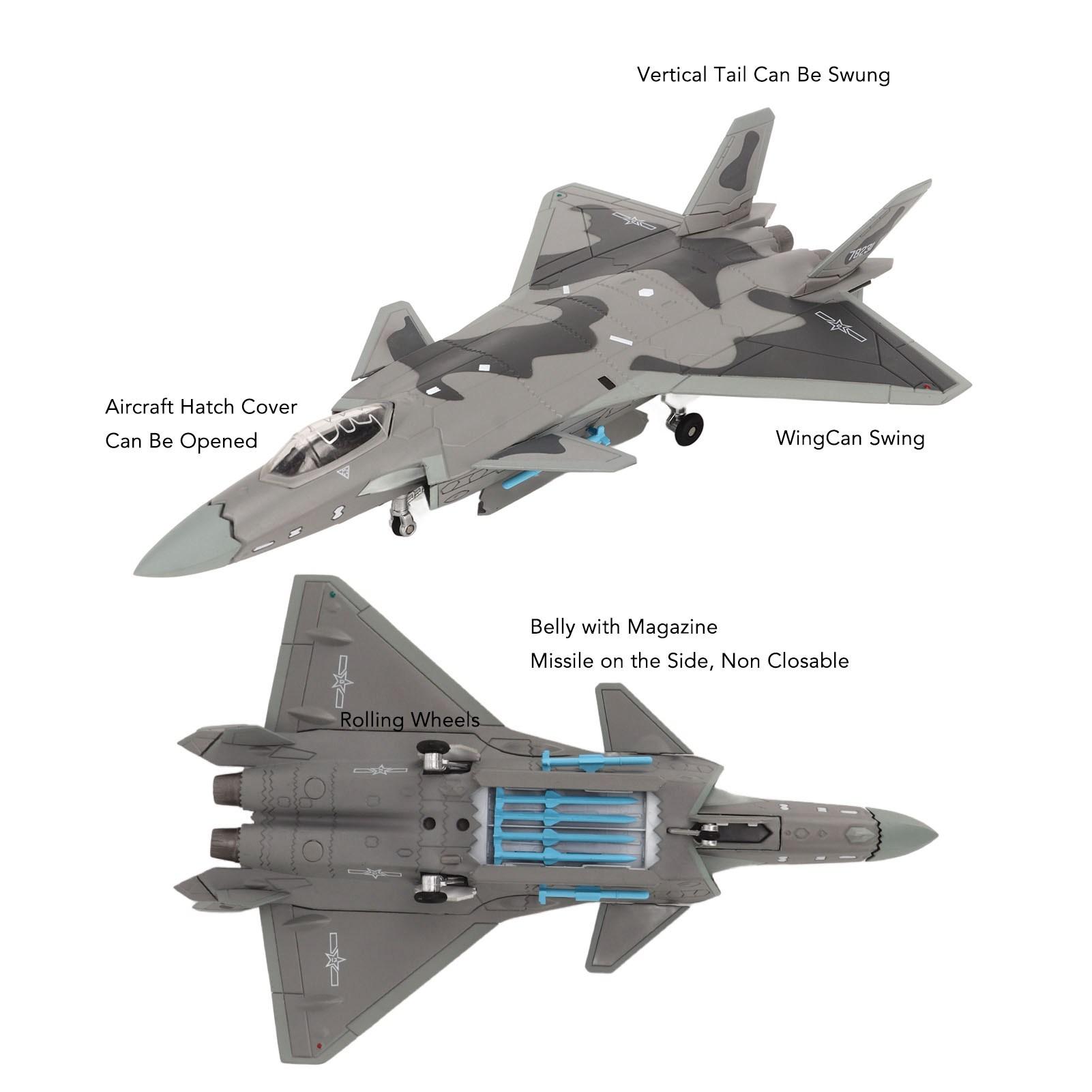 1:100 Aircraft Fighter Model Aluminum Alloy Static Model Simulation Aircraft Models for 14 Years
1:100 Aircraft Fighter Model Aluminum Alloy Static Model Simulation Aircraft Models for 14 Years