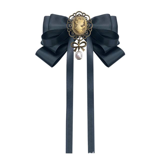 I -Remiel Black Beauty Head Bow Tie Женская брошь Ретро Британский колледж Стиль Бантики Броши Для Женщин Аксессуары Для Воротника Рубашки
I -Remiel Black Beauty Head Bow Tie Женская брошь Ретро Британский колледж Стиль Бантики Броши Для Женщин Аксессуары Для Воротника Рубашки