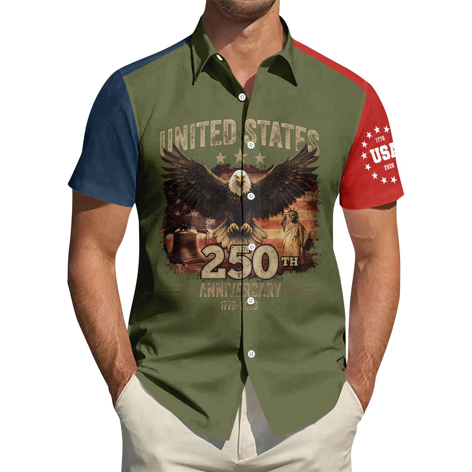 Men s Short Sleeve Button Down Shirt Casual Sport Shirt with Printed Graphic Design Lightweight Breathable Fabric Regular Fit L армия зеленый
Men s Short Sleeve Button Down Shirt Casual Sport Shirt with Printed Graphic Design Lightweight Breathable Fabric Regular Fit L армия зеленый
