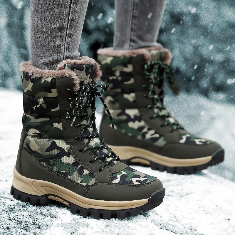 Large Size Thick-Soled Autumn And Winter Velvet Warm Snow Boots Outdoor Army Green Camouflage High-Top Cotton Shoes 42
Large Size Thick-Soled Autumn And Winter Velvet Warm Snow Boots Outdoor Army Green Camouflage High-Top Cotton Shoes 42