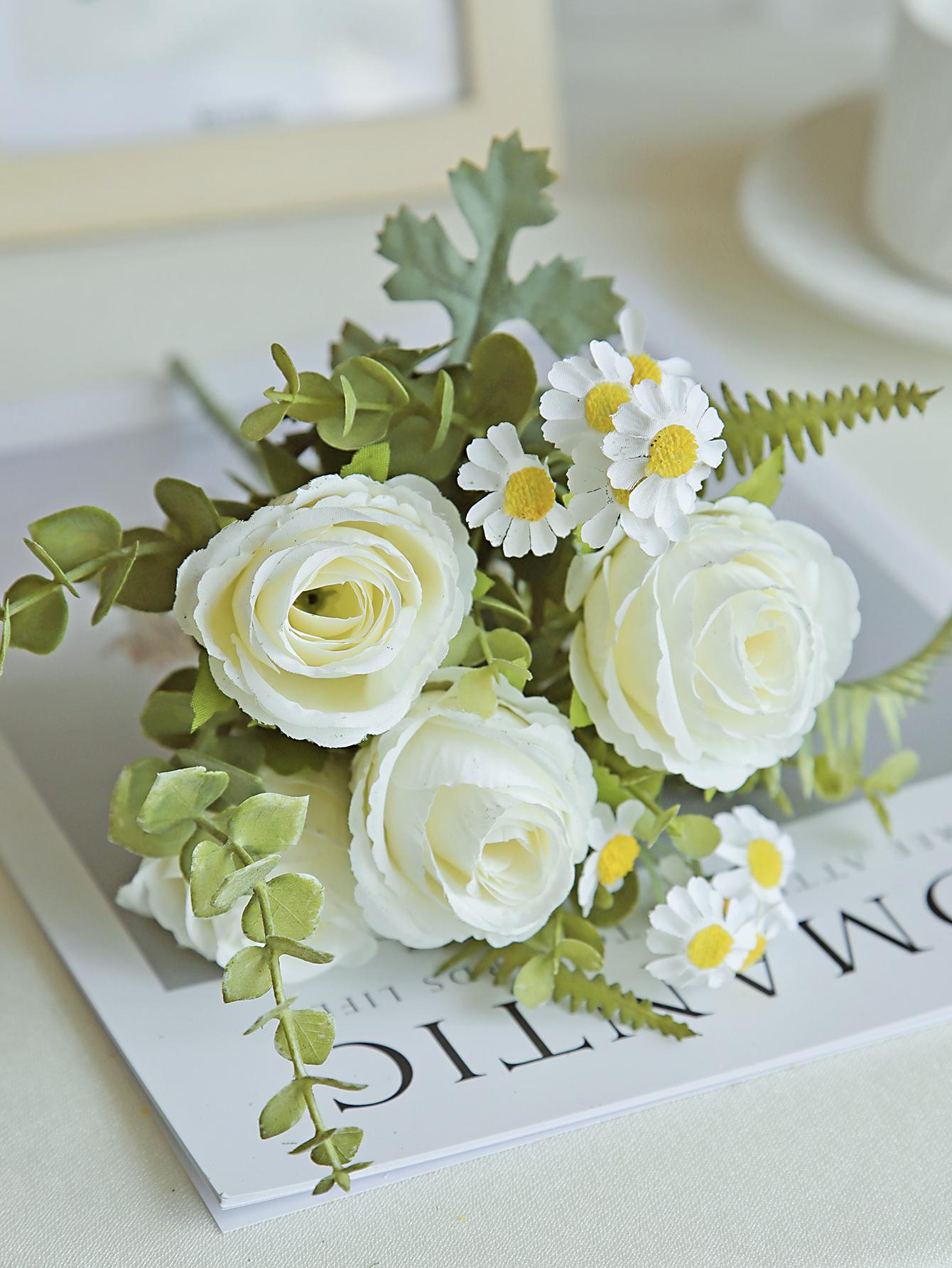 Silk Rose Artificial Flowers Diy Gift Box Wedding Home Valentine s Decora Wreath Bridal Bouquet Room Table Photography Ornaments 1PC білий
Silk Rose Artificial Flowers Diy Gift Box Wedding Home Valentine s Decora Wreath Bridal Bouquet Room Table Photography Ornaments 1PC білий