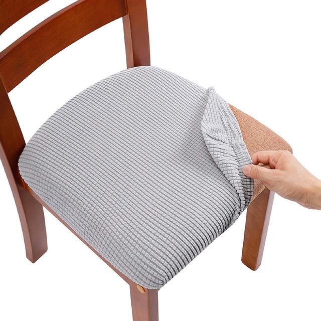Водоотталкивающий жаккардовый чехол на стул для столовой, кухни, свадьбы, дома, банкета, чехлы на стулья, анти-грязный, против царапин, чехол для сиденья 1 Piece
Водоотталкивающий жаккардовый чехол на стул для столовой, кухни, свадьбы, дома, банкета, чехлы на стулья, анти-грязный, против царапин, чехол для сиденья 1 Piece