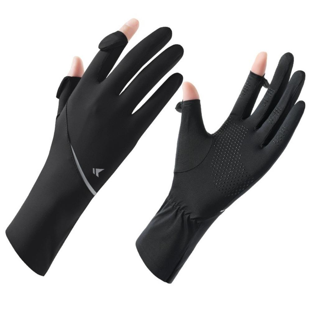 Anti-UV Sunscreen Gloves Touch Screen Driving Mittens New Ice Silk Gloves Women Men чёрный
Anti-UV Sunscreen Gloves Touch Screen Driving Mittens New Ice Silk Gloves Women Men чёрный