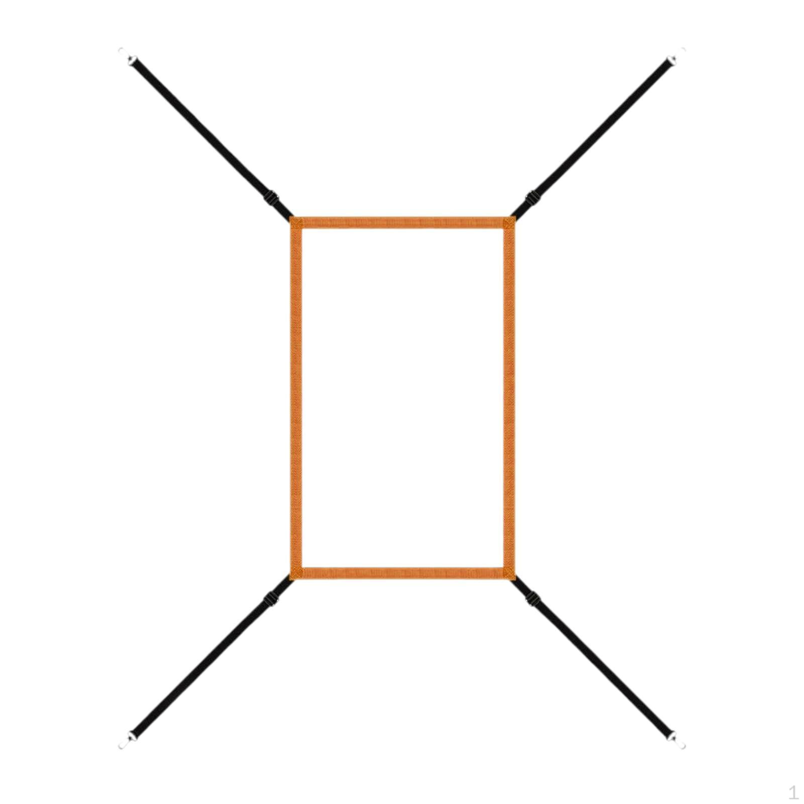 Adjustable Strike Target for Baseball Net, Pitcher Accuracy Training Aid, Equipment 1 Grid помаранчевий
Adjustable Strike Target for Baseball Net, Pitcher Accuracy Training Aid, Equipment 1 Grid помаранчевий