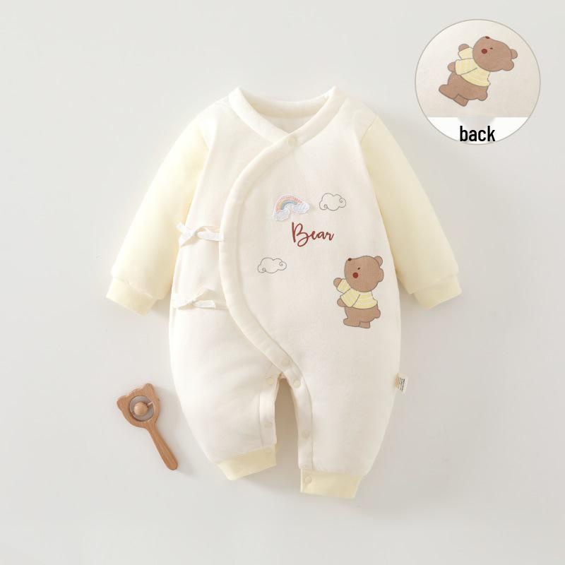 Thickened Quilted Newborn Jumpsuit for Autumn & Winter, 120g, No-Bone Design 52 (4-8 lbs)
Thickened Quilted Newborn Jumpsuit for Autumn & Winter, 120g, No-Bone Design 52 (4-8 lbs)