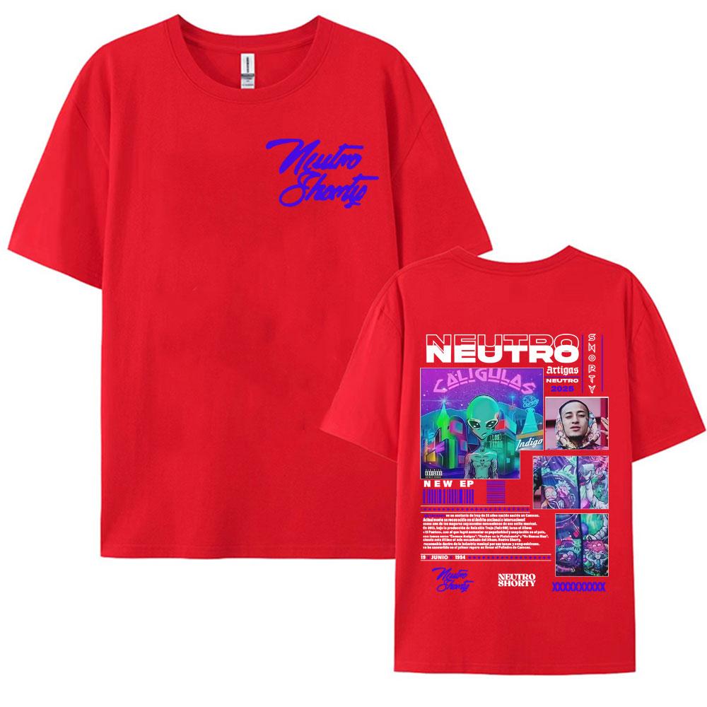 Rapper Neutro Shorty Album Tour 2025 Merch T Shirts Mens Clothing Hip Hop Short Sleeve Tshirts Casual 100 Cotton Tshirt Tops S
Rapper Neutro Shorty Album Tour 2025 Merch T Shirts Mens Clothing Hip Hop Short Sleeve Tshirts Casual 100 Cotton Tshirt Tops S