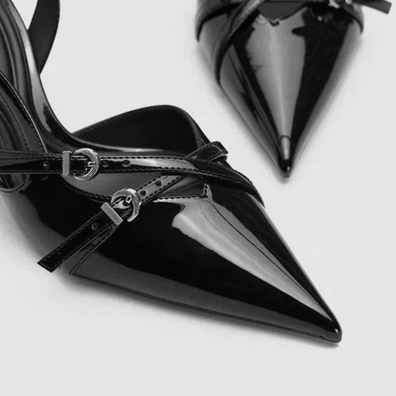 French small medium heel sandals women s summer 2024 spring black pointed kitten heel single shoes high heels temperament 35 чёрный
French small medium heel sandals women s summer 2024 spring black pointed kitten heel single shoes high heels temperament 35 чёрный