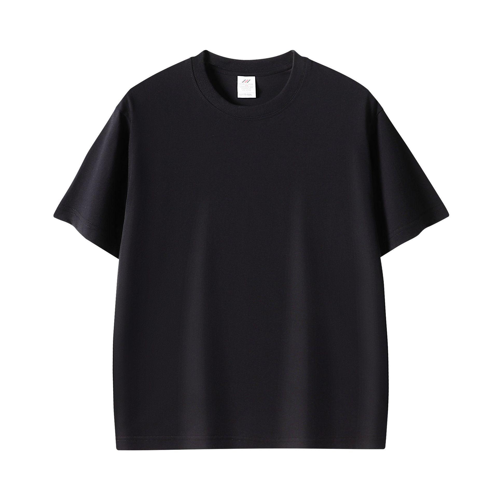 280g Pure Cotton Summer Base Layer T-shirt: Loose, Round Neck, Solid Color, Korean Trendy Style S чорний
280g Pure Cotton Summer Base Layer T-shirt: Loose, Round Neck, Solid Color, Korean Trendy Style S чорний
