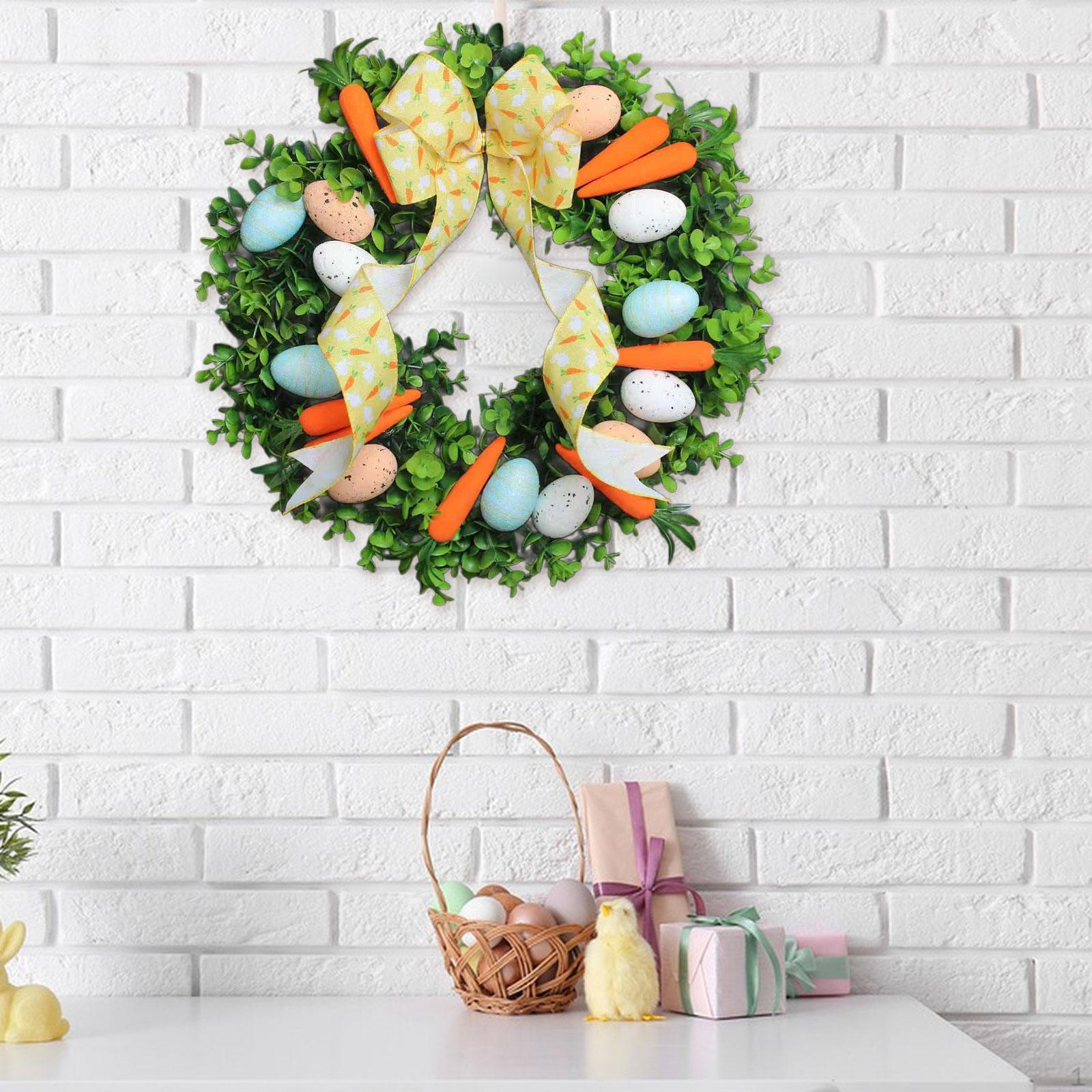 Easter Wreath Spring Front Door Decor Garland Indoor/Outdoor 15 inch for Bar Party
Easter Wreath Spring Front Door Decor Garland Indoor/Outdoor 15 inch for Bar Party