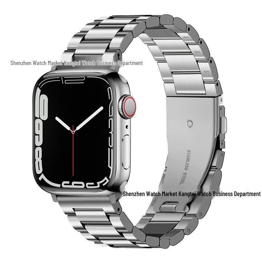 Red Stainless Steel Three-Bead Band for Apple Watch S10/Ultra2 22mm серебряный
Red Stainless Steel Three-Bead Band for Apple Watch S10/Ultra2 22mm серебряный