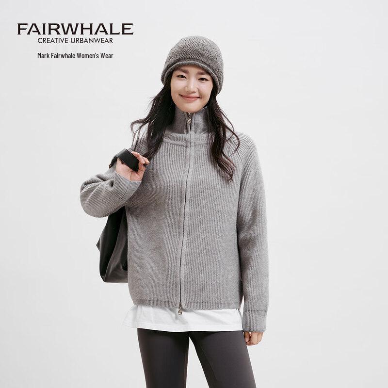 Mark Fairwhale Women s Retro Lapel Zipper Knit Cardigan One Size
Mark Fairwhale Women s Retro Lapel Zipper Knit Cardigan One Size