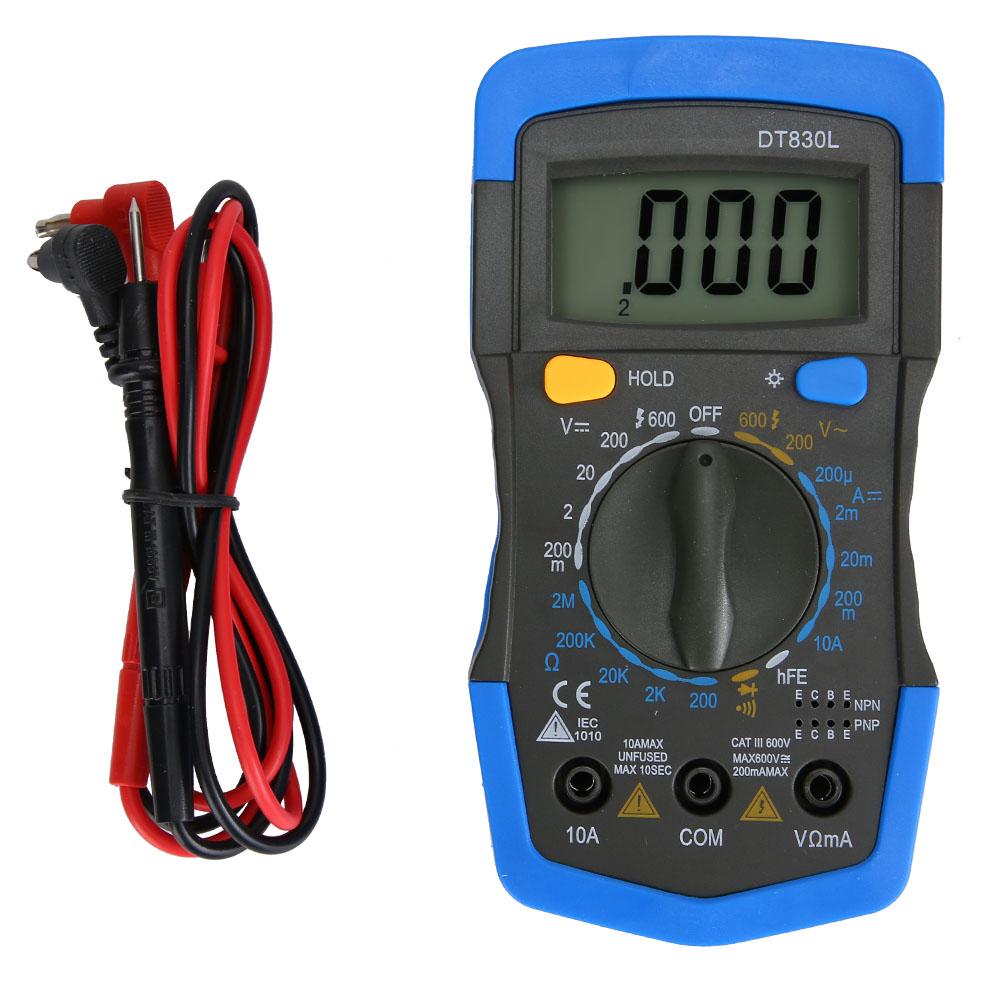 Portable HandHeld LCD Digital Mini Multimeter DC AC Voltage Current Meter(DT830L )
Portable HandHeld LCD Digital Mini Multimeter DC AC Voltage Current Meter(DT830L )