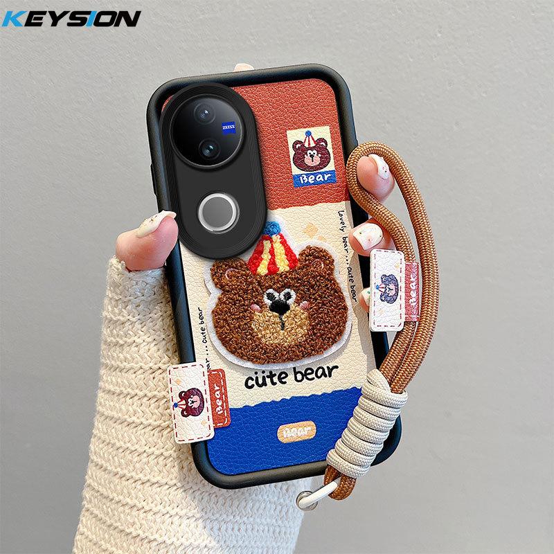 KEYSION Мультяшный Милый Плюшевый Вышитый Чехол для VIVO V50 5G со Шнурком Силиконовый Противоударный Чехол для Телефона для VIVO V50 5G for VIVO V50 5G
KEYSION Мультяшный Милый Плюшевый Вышитый Чехол для VIVO V50 5G со Шнурком Силиконовый Противоударный Чехол для Телефона для VIVO V50 5G for VIVO V50 5G