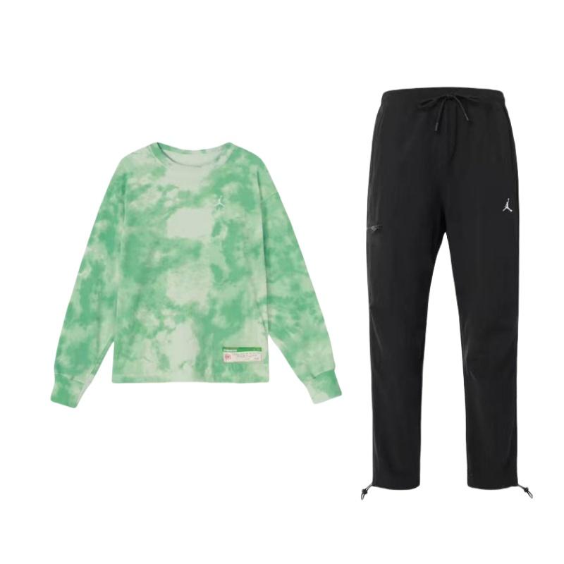 Jordan Logo Embroidered Tie-Dye Printed Long Sleeve T-Shirt And Pants Casual Sports Set Men sets DQ7510-010+DR3103-316 L
Jordan Logo Embroidered Tie-Dye Printed Long Sleeve T-Shirt And Pants Casual Sports Set Men sets DQ7510-010+DR3103-316 L