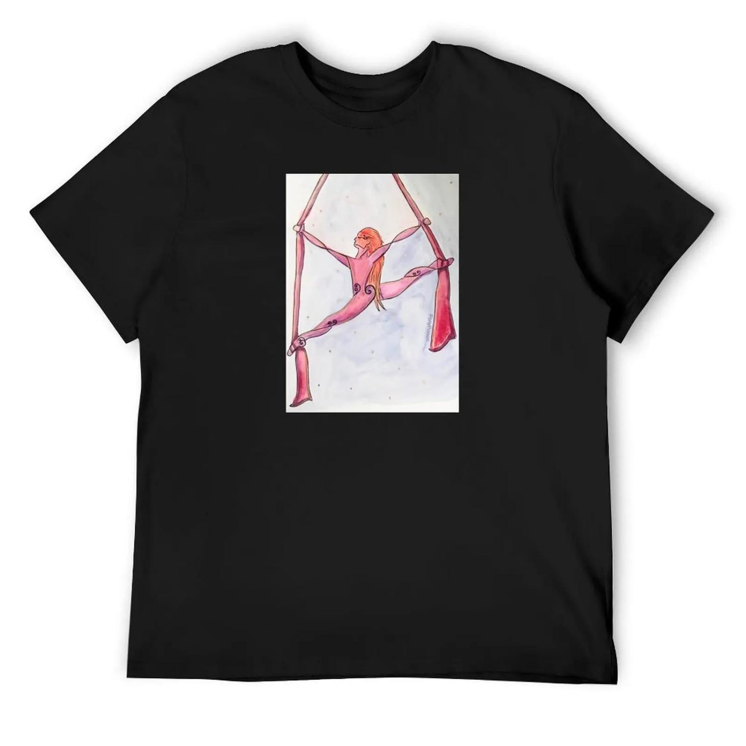 Aerialist on Fabric Watercolor T-Shirt shirts graphic hippie clothes graphic t shirt vintage plain t shirts men XXXXXL
Aerialist on Fabric Watercolor T-Shirt shirts graphic hippie clothes graphic t shirt vintage plain t shirts men XXXXXL