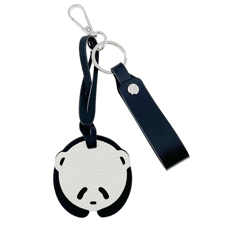 ccgskninatta panda key ring leather genuine leather bag charm leather attached to bag ladies cute with strap cc240630-2
ccgskninatta panda key ring leather genuine leather bag charm leather attached to bag ladies cute with strap cc240630-2