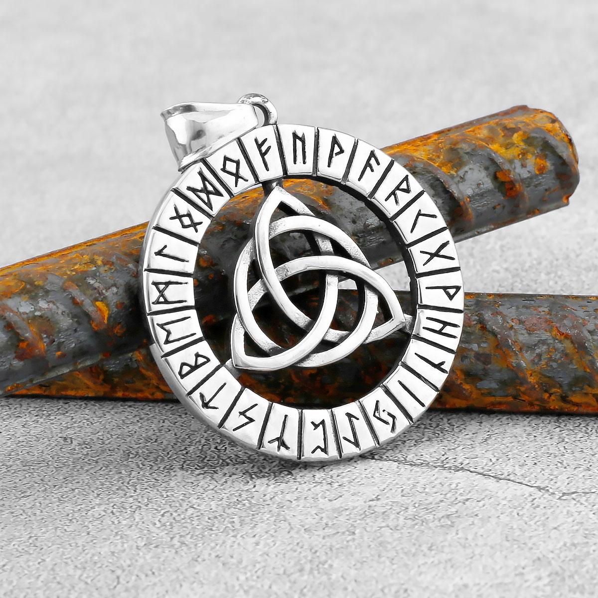 Viking Witch Celtic Knot Pendant Necklace Rune Stainless Steel Men Chain Odin Gothic Necklace Protection Amulet Jewelry Gifts
Viking Witch Celtic Knot Pendant Necklace Rune Stainless Steel Men Chain Odin Gothic Necklace Protection Amulet Jewelry Gifts