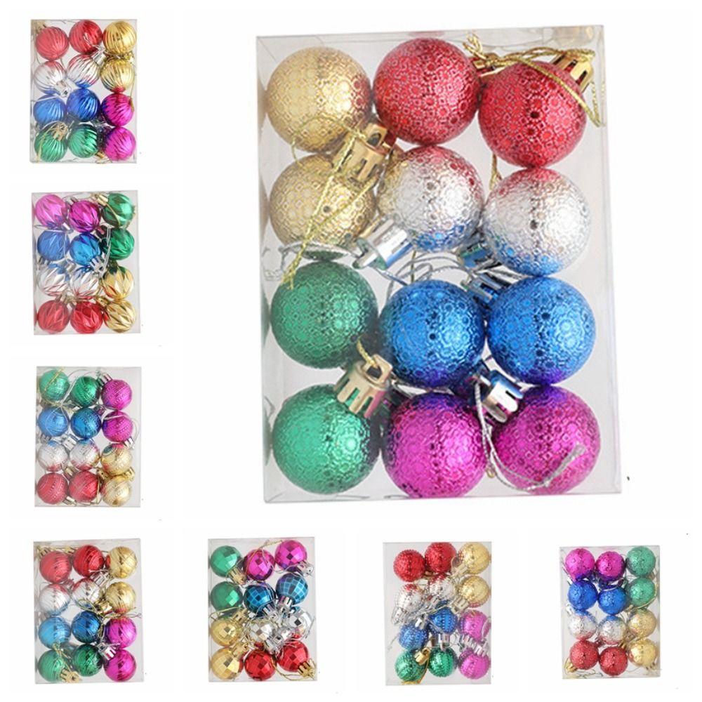12pcs Colorful Electroplated Christmas Hanging Balls Cute Christmas Tree Pendant Party Favors style 2
12pcs Colorful Electroplated Christmas Hanging Balls Cute Christmas Tree Pendant Party Favors style 2