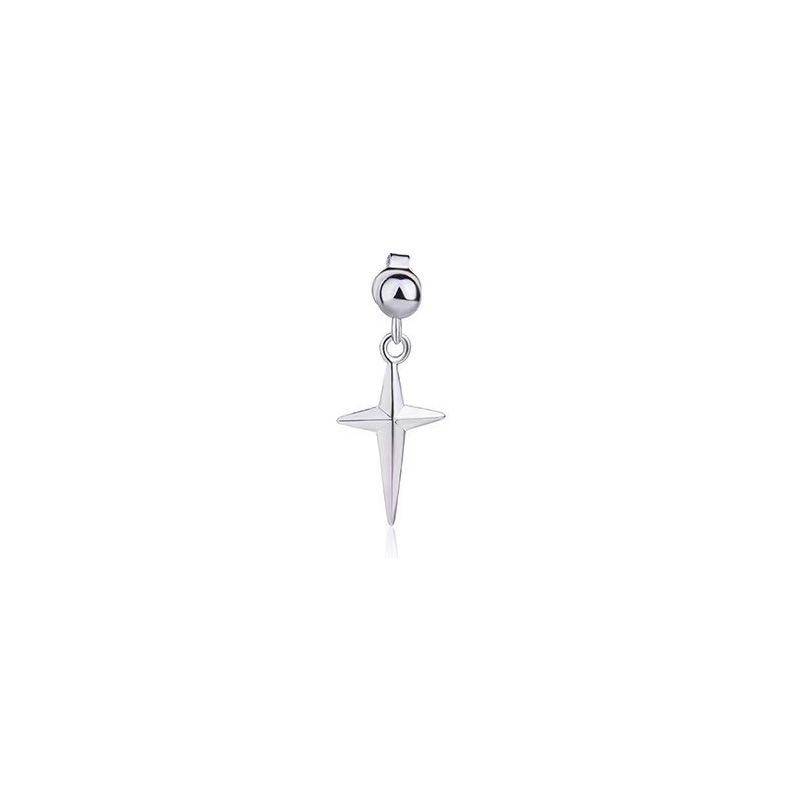 Hip Hop Trendy Stainless Steel Copper Color Star Cross Tassel Pendant Asymmetry Stud Earrings for Women Men Rock Punk Zircon
Hip Hop Trendy Stainless Steel Copper Color Star Cross Tassel Pendant Asymmetry Stud Earrings for Women Men Rock Punk Zircon