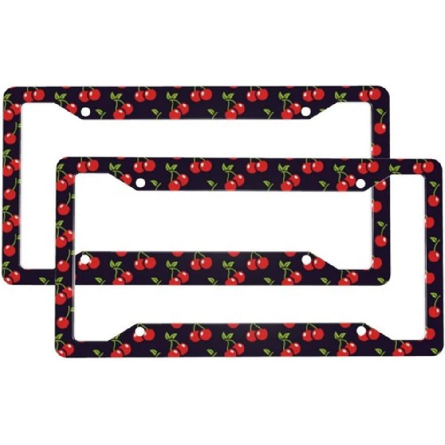 Cute License Plate Frames 2Packs Decorative License Plate Covers Red Cute Cherry
Cute License Plate Frames 2Packs Decorative License Plate Covers Red Cute Cherry
