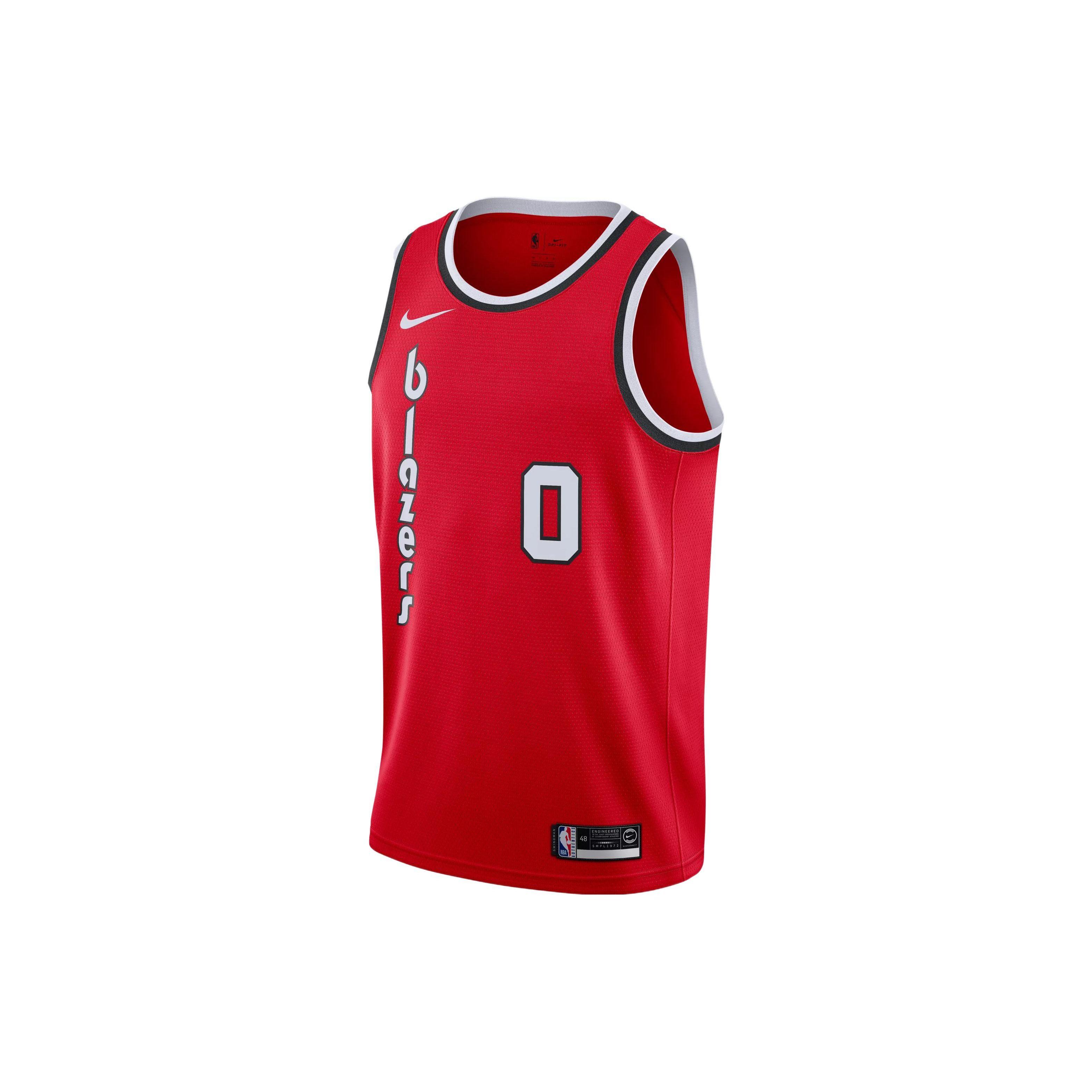 Nike Retro Limited Edition Basketball Jersey Trail Blazers Lillard 0 Men jersey Red AV4511-658 S
Nike Retro Limited Edition Basketball Jersey Trail Blazers Lillard 0 Men jersey Red AV4511-658 S