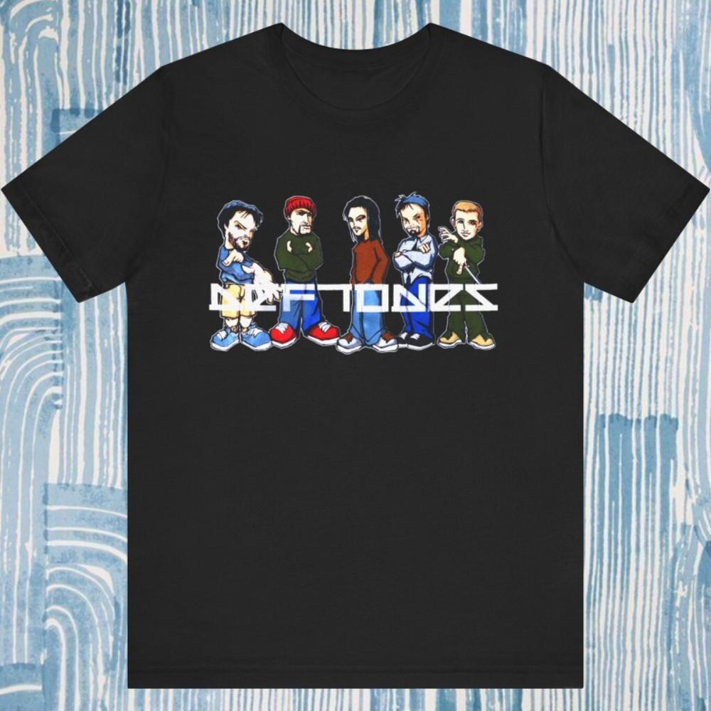 Vintage Deftones Band Cartoon Unisex Cotton Black T-shirt, All Size S-5XL Unisex T-Shirt XXXL
Vintage Deftones Band Cartoon Unisex Cotton Black T-shirt, All Size S-5XL Unisex T-Shirt XXXL