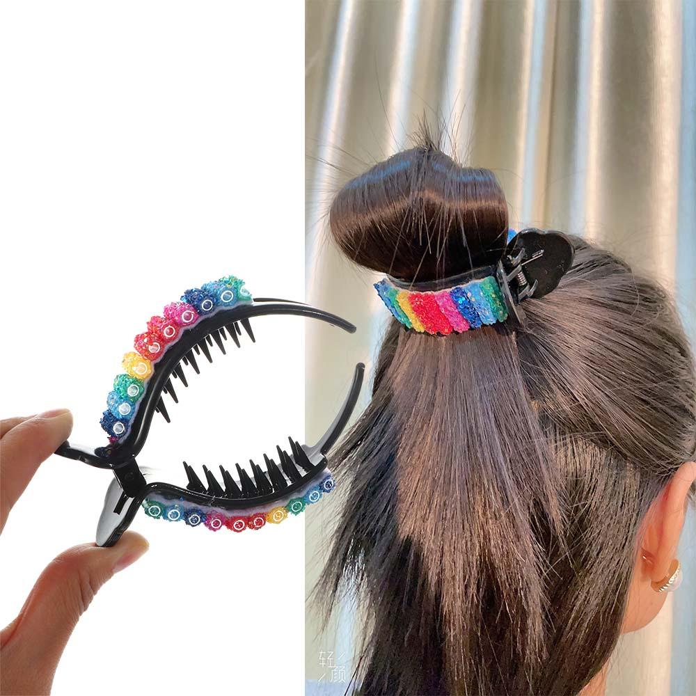 New Fashion Rainbow Headband Colorful Hair Claws Claw Clips Holder Clip Hairpins різнокольоровий
New Fashion Rainbow Headband Colorful Hair Claws Claw Clips Holder Clip Hairpins різнокольоровий